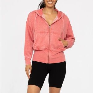 Burnout Fleece Jacket